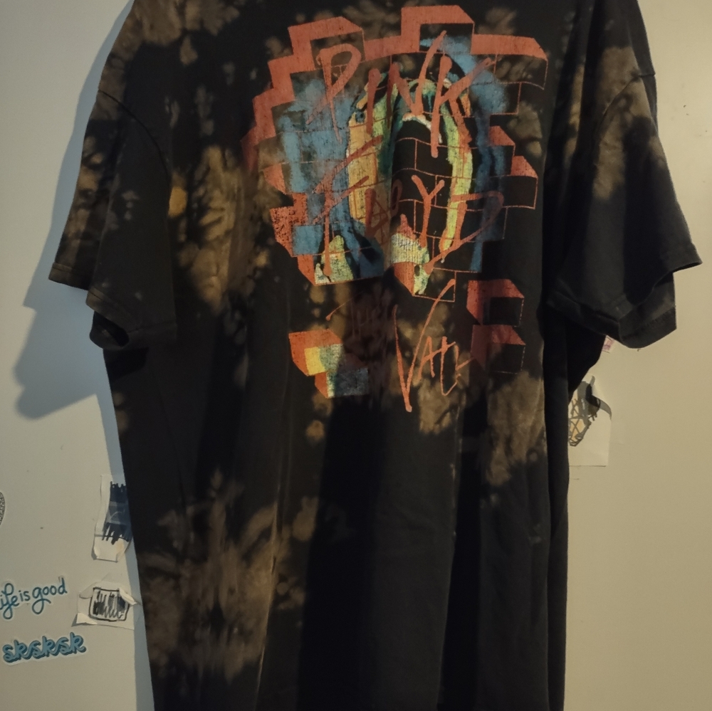Vintage Pink Floyd The Wall Tie Dye T-shirt